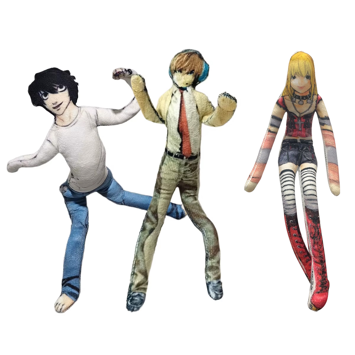 Free Anime Merchandise - Anime L·Lawliet Figure Yagami Light Cosplay
