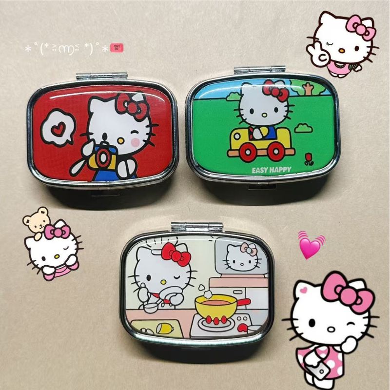 Manga Storage Box - Anime Sanrio Hello Kitty Metal Storage