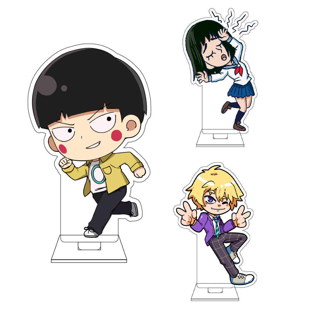 10CM Anime Mobu Saiko Hyaku Co - Cute Anime Merchandise 评论和价格