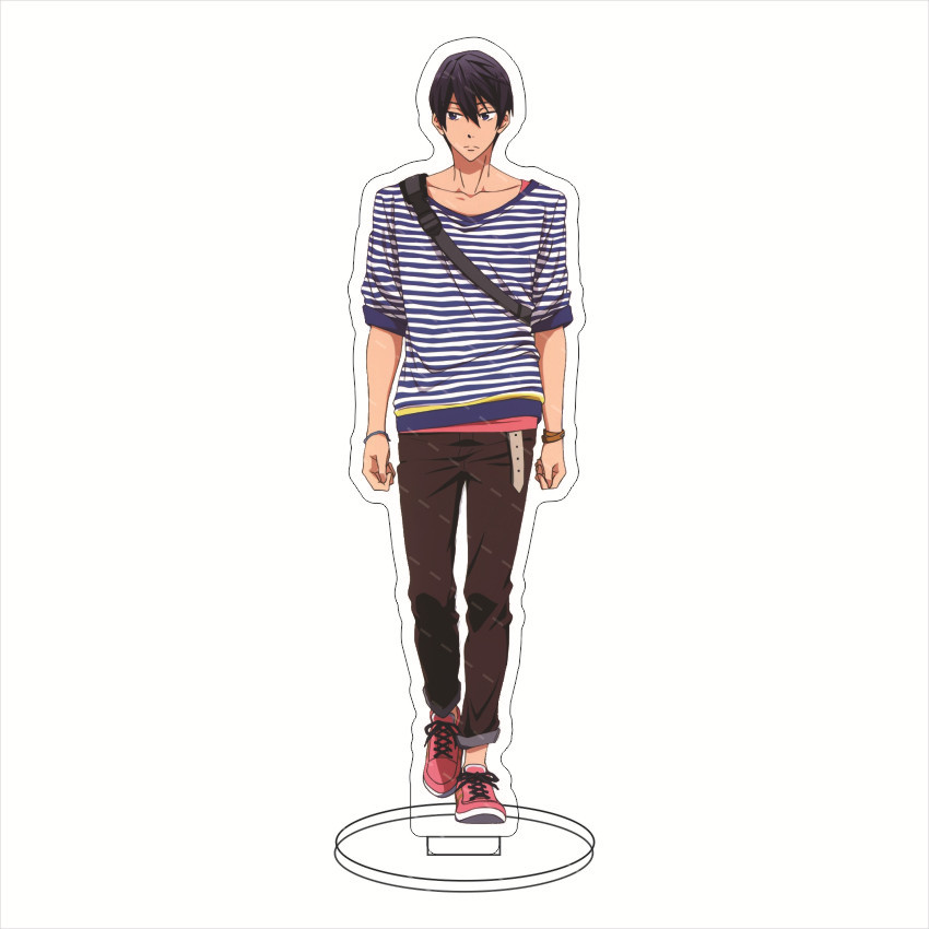16CM Anime Acrylic Figure Free - Anime Merch 评论和价格