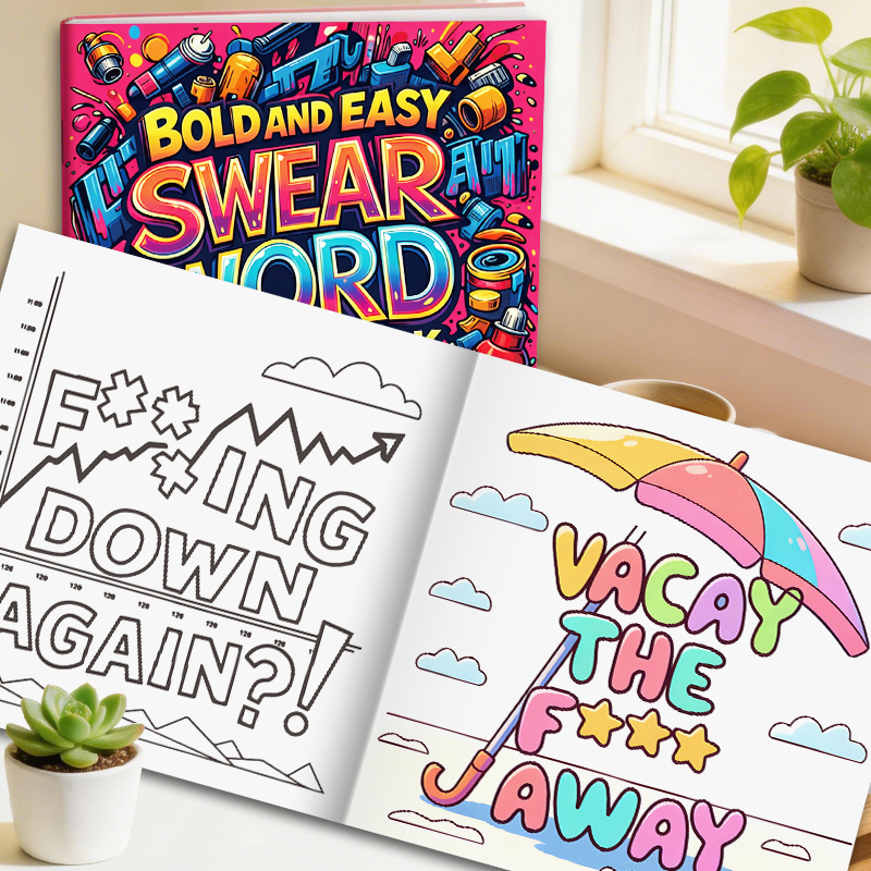 Adult Coloring Book with Witty - Art Book Illustration 评论和价格