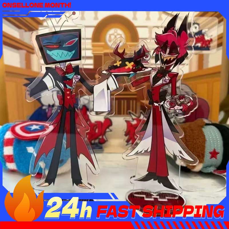2pcs Hazbin Anime Peripherals  - Free Anime Merchandise 评论和价格