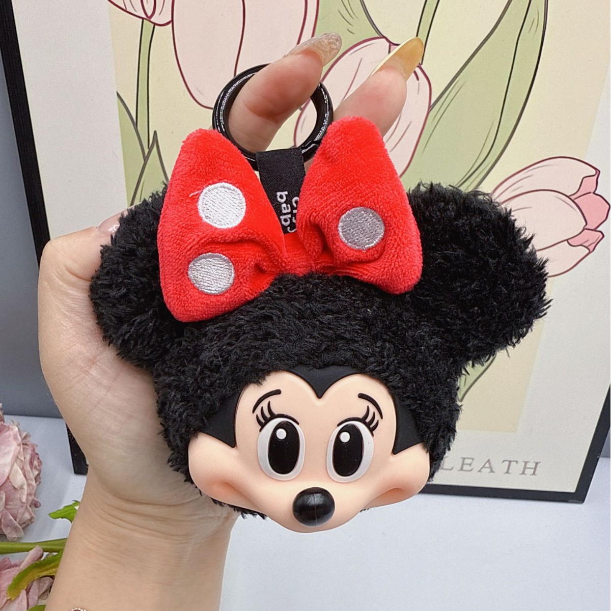 Mickey Minnie Plush Doll Keych - Cute Anime Merchandise 评论和价格