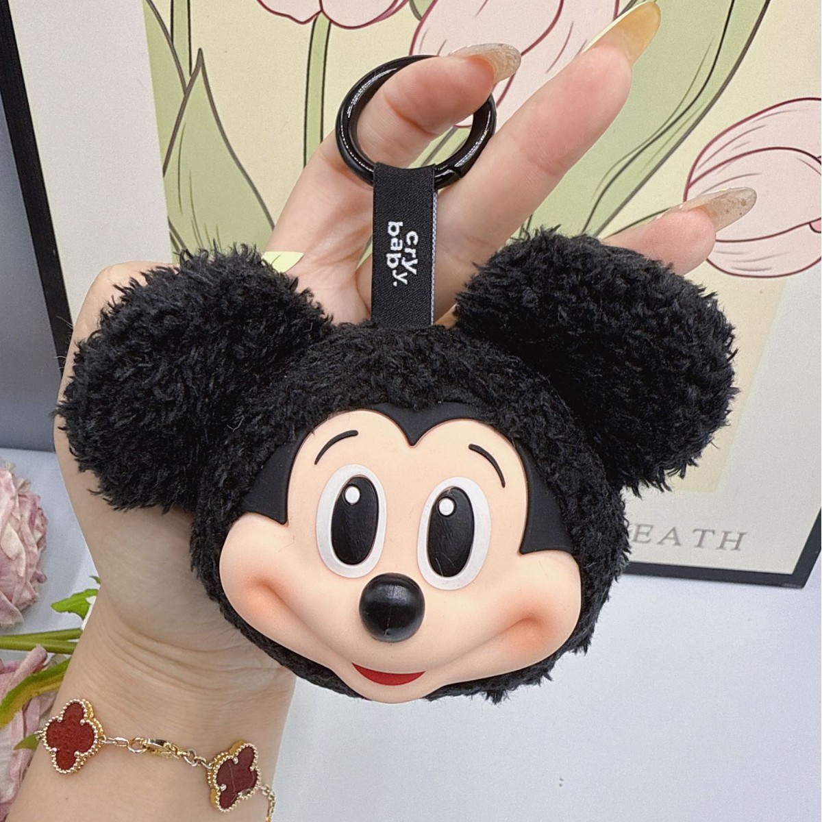 Mickey Minnie Plush Doll Keych - Cute Anime Merchandise 评论和价格