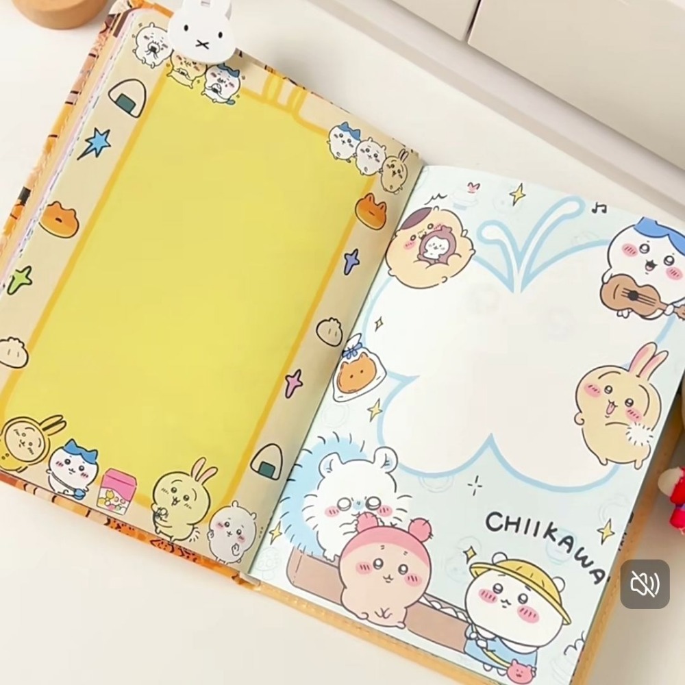 New Chiikawa Notebook Thickene - Art Book Illustration 评论和价格