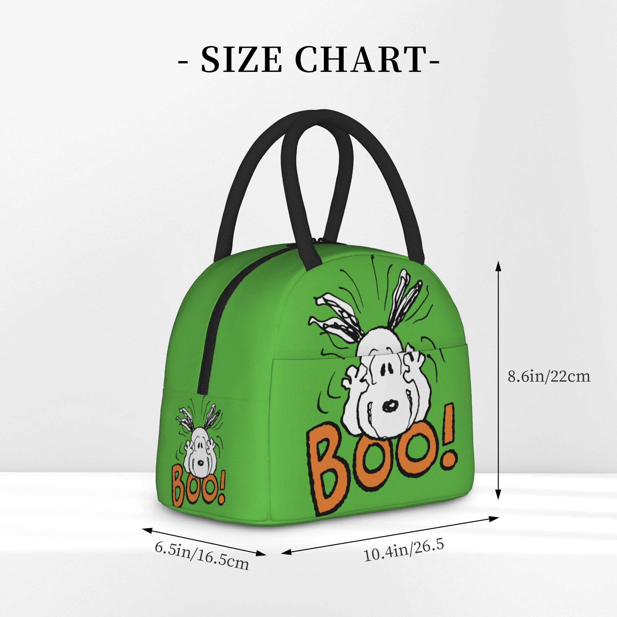 Snoopy Boo Insulated Lunch Bag - Manga Storage Box 评论和价格