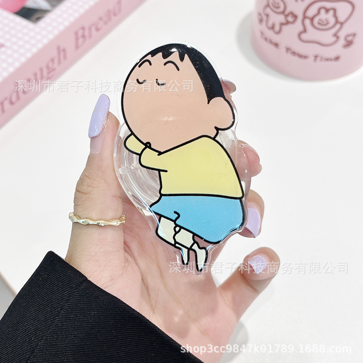 Fun And Cute Cartoon Crayon Sh - Anime Merchandise Bag 评论和价格