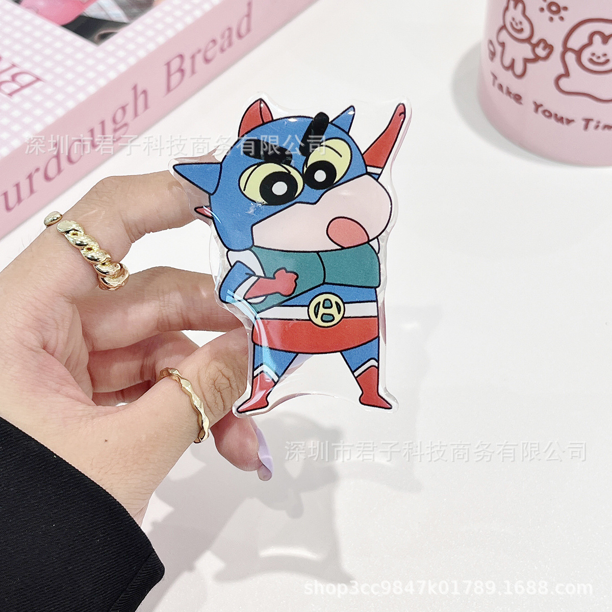 Fun And Cute Cartoon Crayon Sh - Anime Merchandise Bag 评论和价格