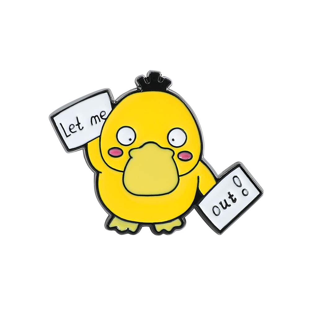 1 Pc ​Anime Duckling Brooch Ca - Enamel Pin Set 评论和价格