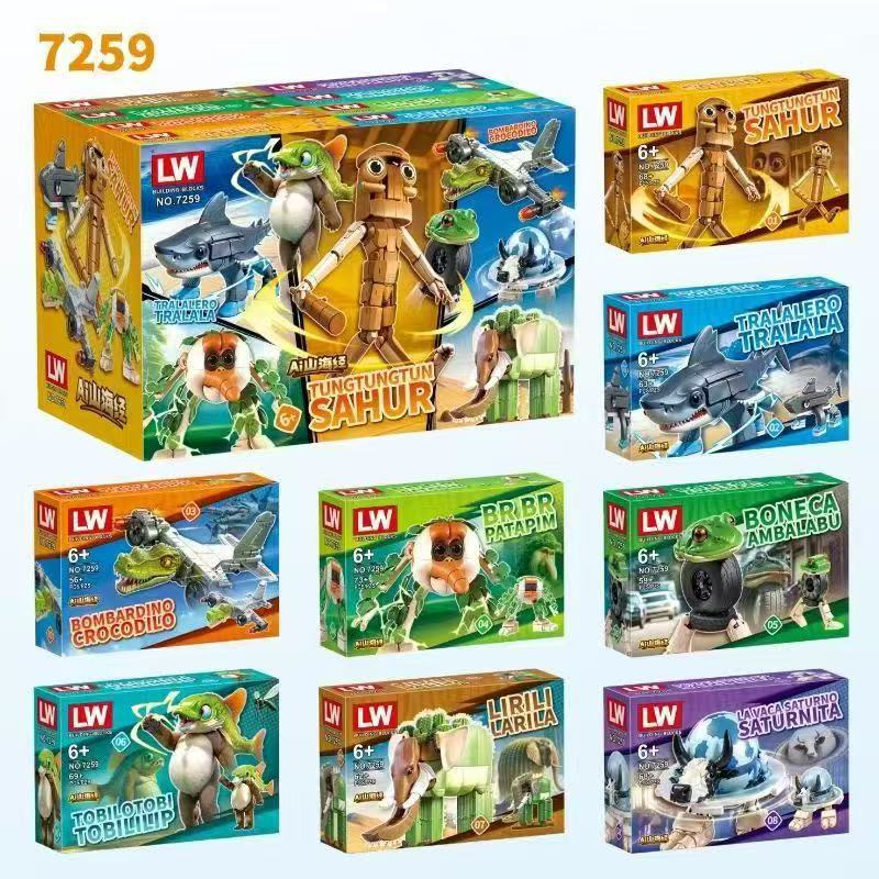 Anime Italian Brainrot Tralale - Anime Merchandise Box 评论和价格