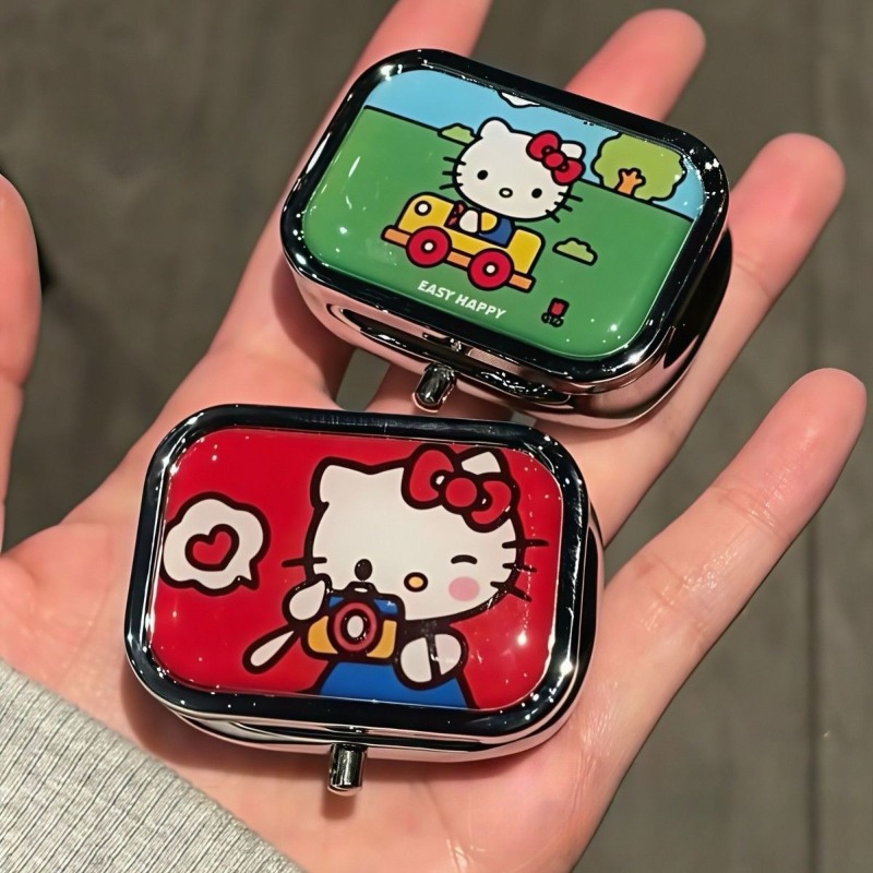Anime Sanrio Hello Kitty Metal - Manga Storage Box 评论和价格