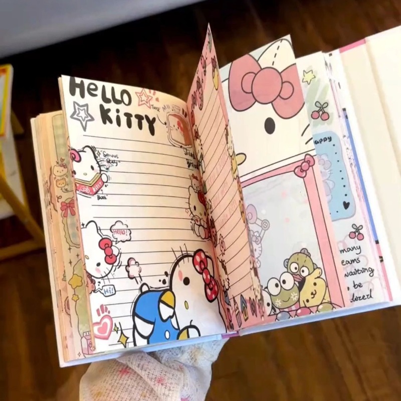Hello Kitty Hollow Out Three F - Art Book Illustration 评论和价格