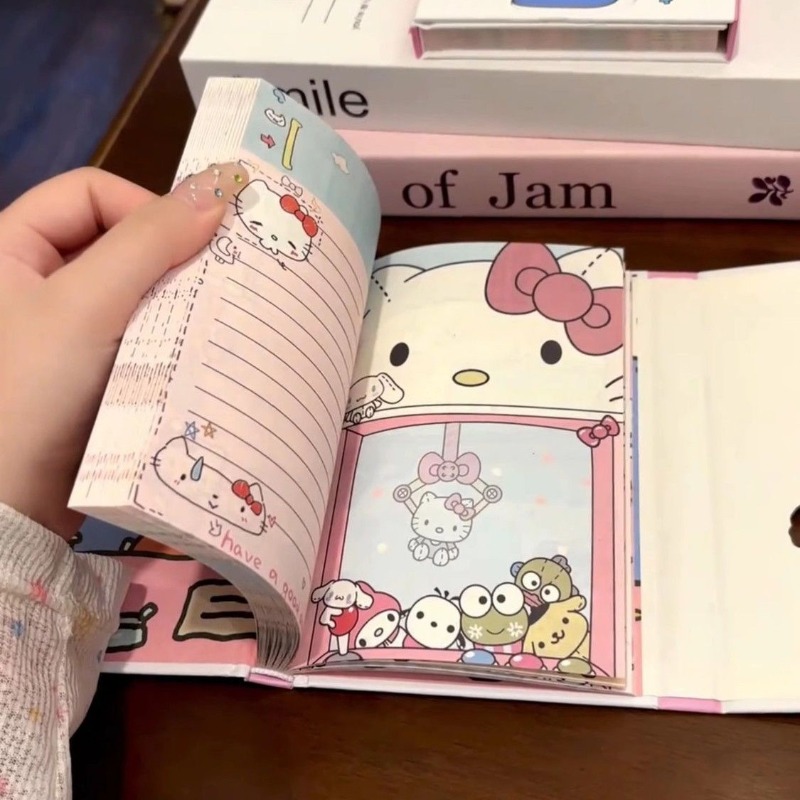 Hello Kitty Hollow Out Three F - Art Book Illustration 评论和价格