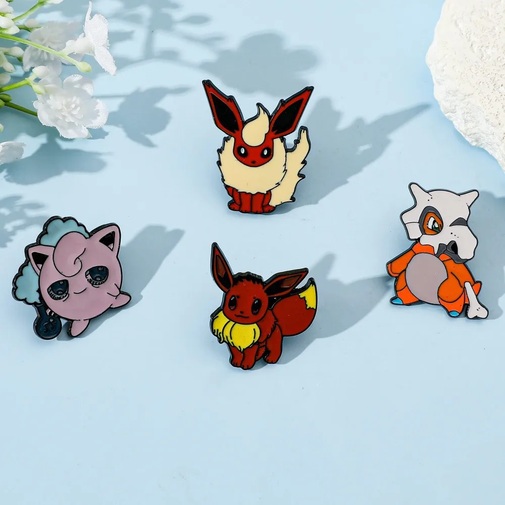 4 Pcs Characters Cartoon Brooc - Enamel Pin Set 评论和价格