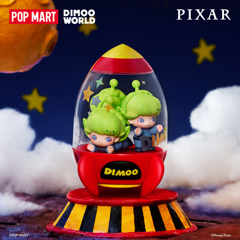 POPMART DIMOO WORLD PIXAR Seri - Anime Merchandise Box 评论和价格