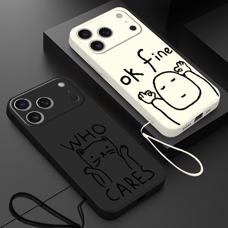 Case for iPhone 16e XS 7 8 17  - Lanyard Anime Logo 评论和价格