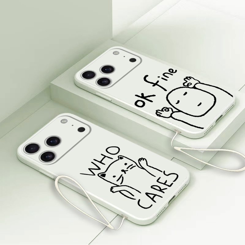 Case for iPhone 16e XS 7 8 17  - Lanyard Anime Logo 评论和价格