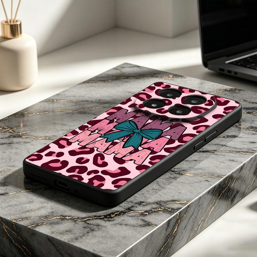 Pink Leopard Print Mom Phone C - Lanyard Anime Logo 评论和价格
