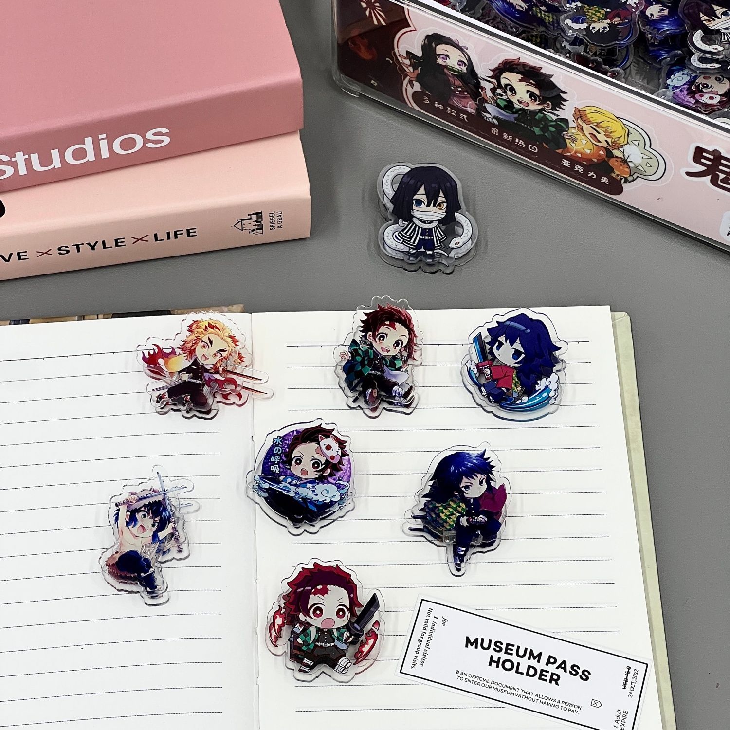 Full box of Demon Slayer PP fo - Anime Merchandise Box 评论和价格