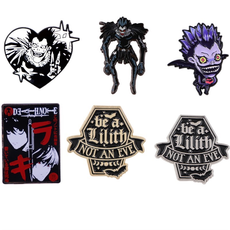 Cute Gothic Dark Demon Monster - Enamel Pin Set 评论和价格
